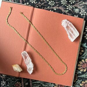 Diamond-Cut Braided Herringbone Necklace Discounted price Broken Clasp, Easy Fix